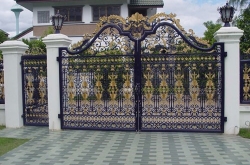 Những lưu ý khi thiết kế cửa cổng sắt