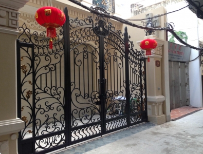 Công trình cổng sắt mỹ nghệ Củ Chi