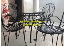 Bàn ghế sắt 34