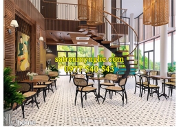 Cầu thang sắt 20