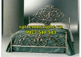 Giường sắt mỹ thuật 04