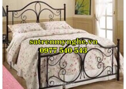 Giường sắt mỹ thuật 08